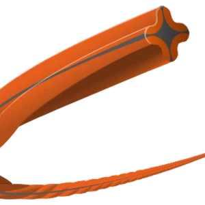 Husqvarna Trimmer Line Whisper Twist Ø2.7mmx10M Donut Orange/Black 597669130